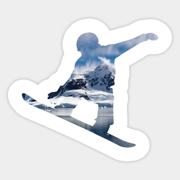 Snowboard 5 Sticker by nuijten